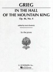 Edvard Grieg: In The Hall Of The Mountain King Op.46, No.4 (noty na sólo klavír)