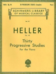 Stephen Heller: 30 Progressive Studies Op.46 (Complete) (noty na sólo klavír)