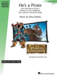 He's A Pirate: Hal Leonard Student Piano Library Showcase Solo - Level 4 (noty na sólo klavír)