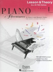 Piano Adventures: Lesson And Theory Book - Level 1 (noty na sólo klavír)