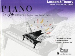 Piano Adventures: Lesson And Theory Book - Primer Level (noty na sólo klavír)