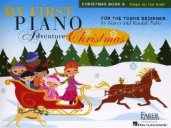 My First Piano Adventure - Christmas (Book B - Steps On The Staff) (noty na sólo klavír)