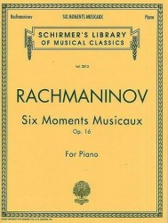Sergei Rachmaninov: Six Moments Musicaux Op.16 (noty na sólo klavír)