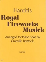 G.F. Handel: Royal Fireworks Music (noty na sólo klavír)