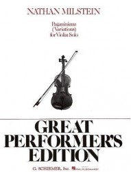 Nathan Milstein: Paganiniana For Violin (noty na housle)
