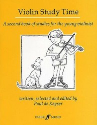 Paul de Keyser: Violin Study Time (noty na housle)