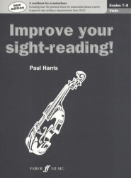 Paul Harris: Improve Your Sight-Reading! - Grades 7-8 Violin (2012 Edition) (noty na housle)