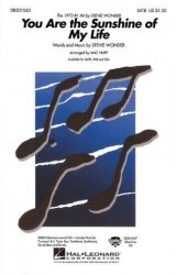 Stevie Wonder: You Are the Sunshine of My Life (noty na sborový zpěv SATB) - SADA 5 ks