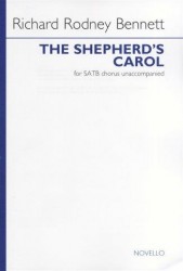 Richard Rodney Bennett: The Shepherd's Carol (noty na sborový zpěv SATB) - SADA 5 ks