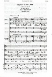 John Redford: Rejoice In The Lord (In B Flat) (noty na sborový zpěv SATB) - SADA 5 ks