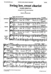 Swing Low, Sweet Chariot (noty na sborový zpěv SATB) - SADA 5 ks