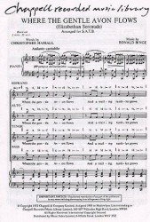 Binge: Where The Gentle Avon Flows (noty na sborový zpěv SATB, klavír) - SADA 5 ks