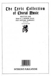J. Michael Diack/Hely-Hutchinson: Old Mother Hubbard (noty na sborový zpěv SATB, klavír)