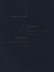 Carl Nielsen: Clarinet Concerto Op.57 (Clarinet/Piano) (noty na klarinet, klavír)