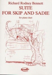 Richard Rodney Bennett: Suite For Skip And Sadie For Piano Duet (noty na čtyřruční klavír)