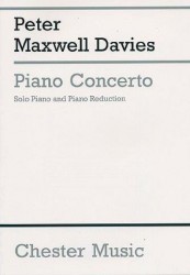Peter Maxwell Davies: Piano Concerto (2 Piano Score) (noty na čtyřruční klavír)