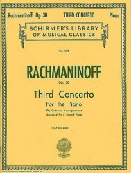 Sergej Rachmaninov: Piano Concerto No.3 Op.30 (2 Piano Score) (noty na čtyřruční klavír)