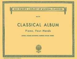 Classical Album For Piano Duet (noty na čtyřruční klavír)