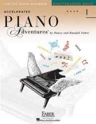 Accelerated Piano Adventures: Sightreading - Book 1 (noty na sólo klavír)