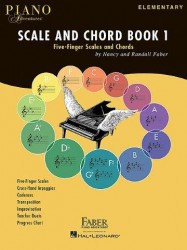 Faber Piano Adventures: Scale And Chord Book 1 - Five-Finger Scales & Chords (noty na sólo klavír)