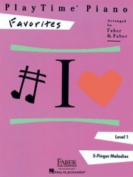 PlayTime Piano Favorites: Level 1 (noty na sólo klavír)