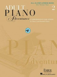 Adult Piano Adventures: All-in-One Lesson Book 2 (noty na sólo klavír)