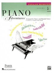 Piano Adventures: Level 5 - Popular Repertoire Book (noty na sólo klavír)