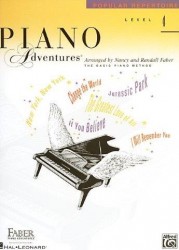 Piano Adventures: Level 4 - Popular Repertoire Book (noty na sólo klavír)