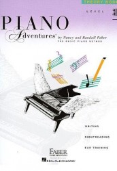 Piano Adventures: Level 3B - Theory Book (noty na sólo klavír)
