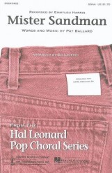 Emmylou Harris / Pat Ballard: Mister Sandman (SSAA) (noty na sborový zpěv) - SADA 5 ks