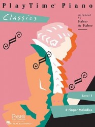 PlayTime Piano: Classics - Level One Five Finger Melodies (noty na pětiprstý klavír)