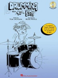 Tom Jackson: Drumming From Top To Bottom (noty na bicí) (+audio)