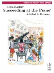 Helen Marlais: Succeeding At The Piano - Theory And Activity Book: Grade 5 (noty na sólo klavír)
