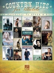 Country Hits For Ukulele: 24 Favorites To Strum & Sing (noty, melodická linka, zpěv)
