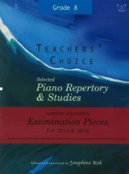 Josephine Koh: Teachers' Choice Piano Repertory 2015-2016 Grade 8 (noty na sólo klavír)