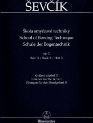 Otakar Ševčík: Škola smyčcové techniky op. 2, Sešit 3, Cvičení zápěstí 2
