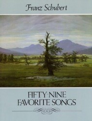 Franz Schubert: Fifty-nine Favorite Songs (noty na zpěv, klavír)