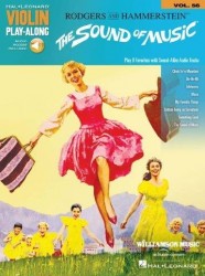Violin Play-Along 56: The Sound Of Music (noty na housle) (+audio)