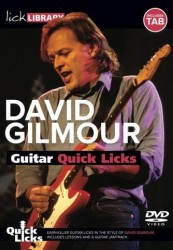 David Gilmour: Guitar Quick Licks (video škola hry pro kytaru)