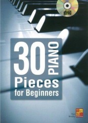 Paul Murphy: 30 Piano Pieces For Beginners (noty na snadný sólo klavír) (+audio)