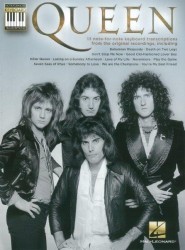 Queen: Note-For-Note Keyboard Transcriptions (noty na klavír, zpěv, akordy na kytaru)