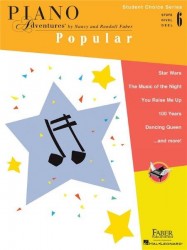 Faber Piano Adventures - Student Choice Series: Popular Level 6 (noty na sólo klavír)