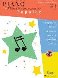 Faber Piano Adventures - Student Choice Series: Popular Level 4 (noty na sólo klavír)