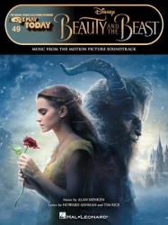 E-Z Play Today: Beauty and the Beast / Kráska a zvíře (noty, melodická linka, akordy)