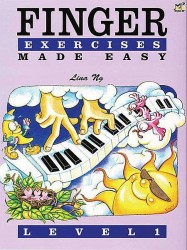 Lina Ng: Finger Exercises Made Easy - Level 1 (noty na sólo klavír)