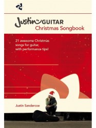 Justin Guitar: Christmas Songbook (akordy na kytaru, texty písní)