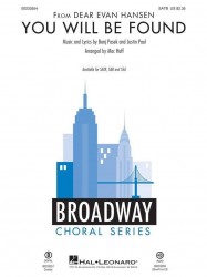 You Will Be Found From Dear Evan Hansen - SATB (noty na sborový zpěv) - SADA 5 ks