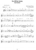 100 Hymns for Violin and Guitar (noty na housle, kytaru)