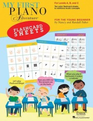 My First Piano Adventure: Flashcard Sheets (noty na snadný sólo klavír)