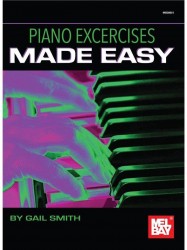 Gail Smith: Piano Exercises Made Easy (noty na snadný sólo klavír)